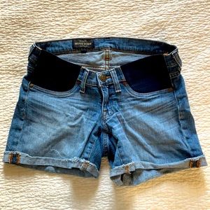 J Crew Denim Maternity Shorts